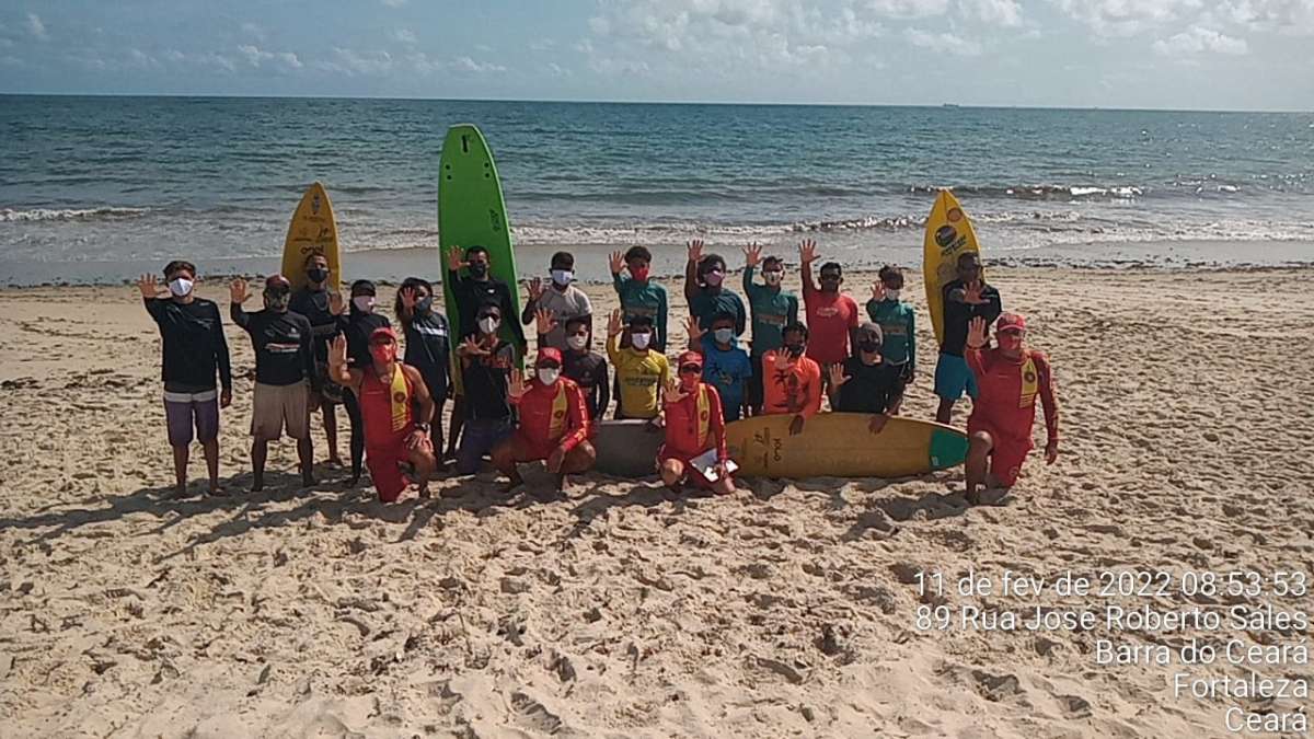 Cbmce Concluiu Mais Uma Turma Do Projeto Surf Salva Na Praia Da Barra